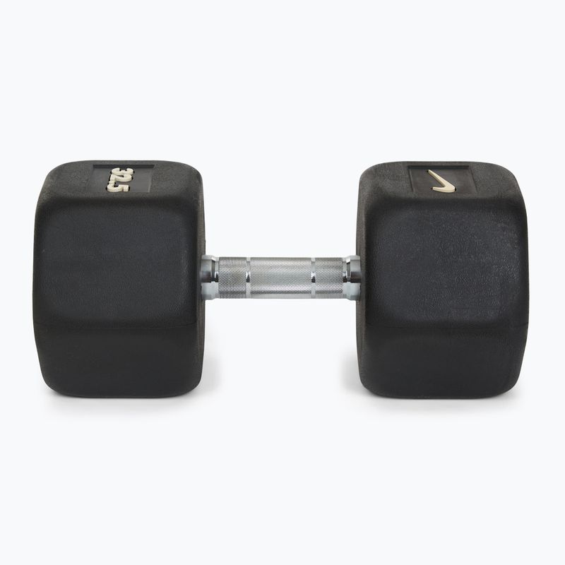 Гумиран дъмбел Nike Strength Hex Dumbbell 32,5 kg black/white 3