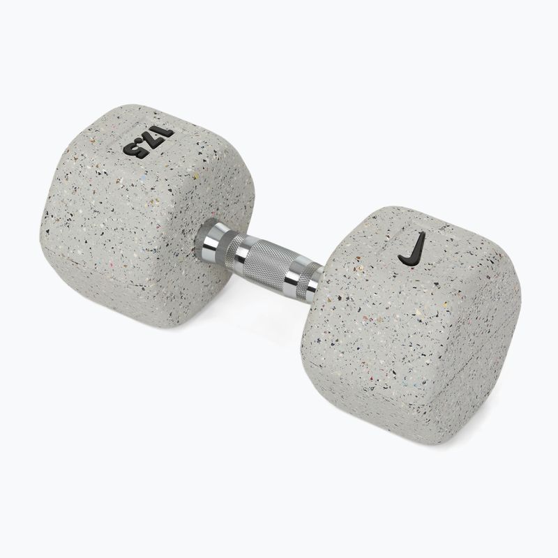 Дъмбел Nike Strength Grind Hex 17,5 kg wolf grey