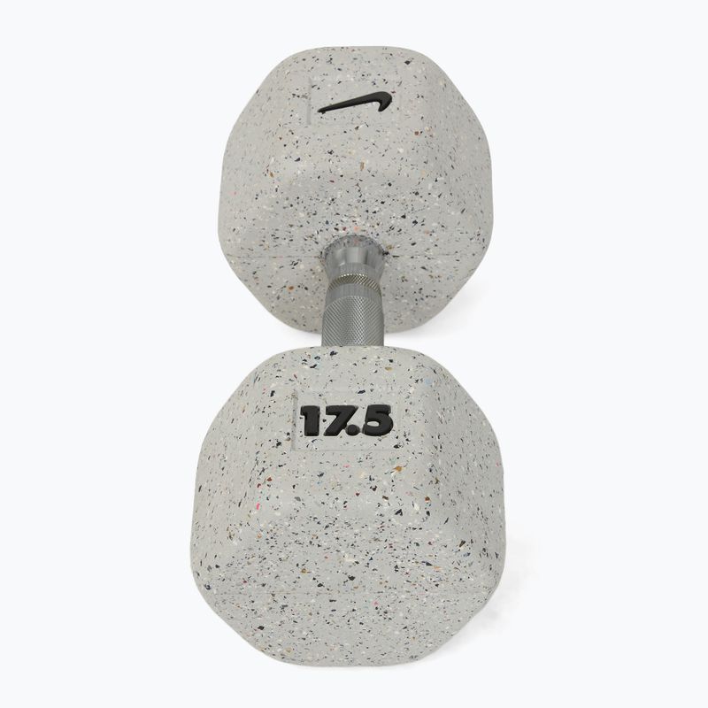 Дъмбел Nike Strength Grind Hex 17,5 kg wolf grey 2