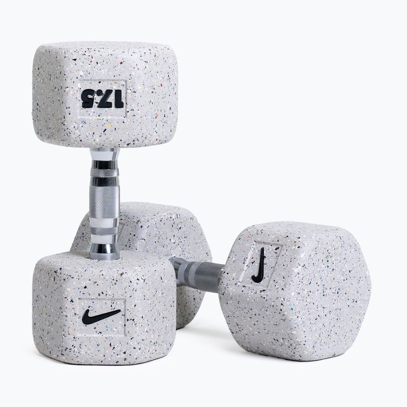 Дъмбел Nike Strength Grind Hex 17,5 kg wolf grey 5