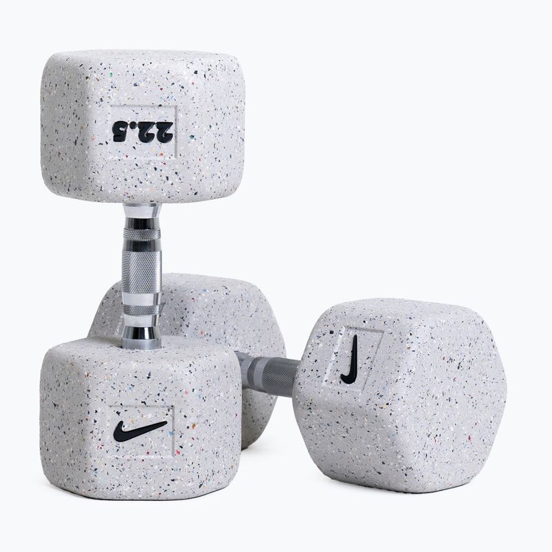 Дъмбел Nike Strength Grind Hex 22,5 kg wolf grey 5