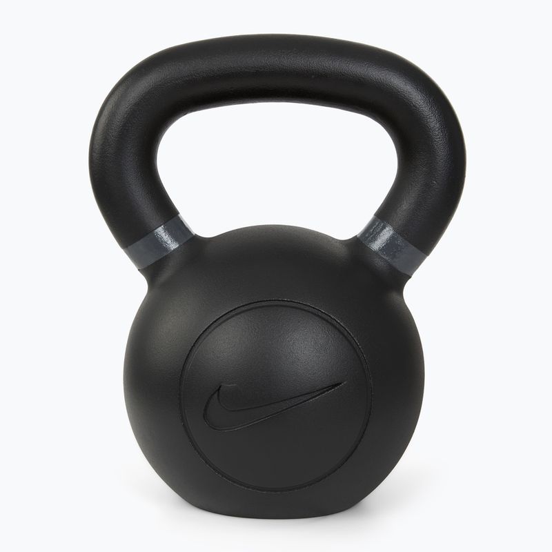 Kettlebell Nike Strength Cast Iron 20 кг черно/сиво 2