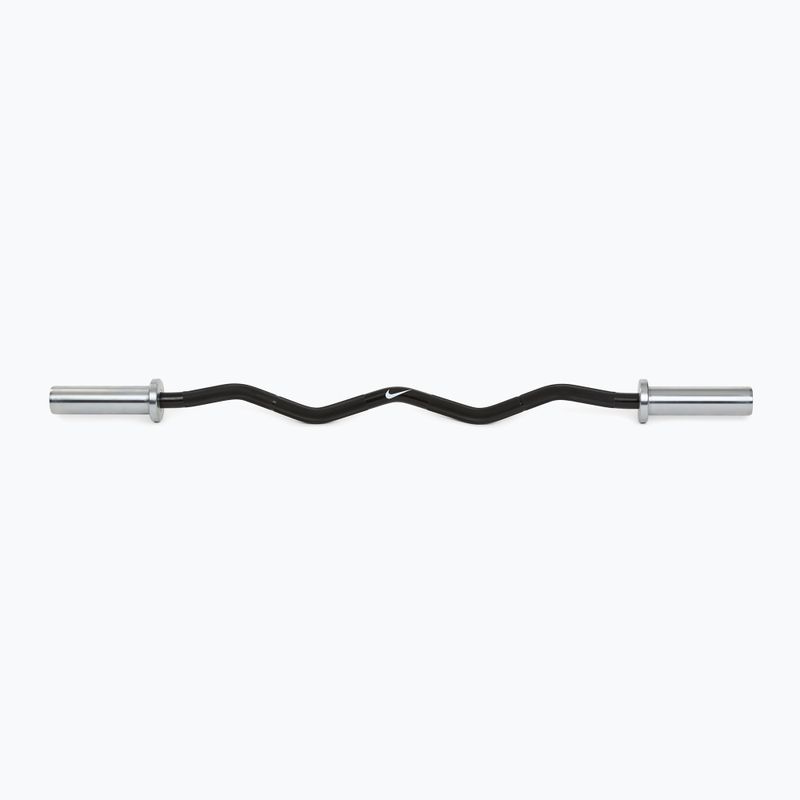 Извит лост Nike Strength Curl Bar black swoosh
