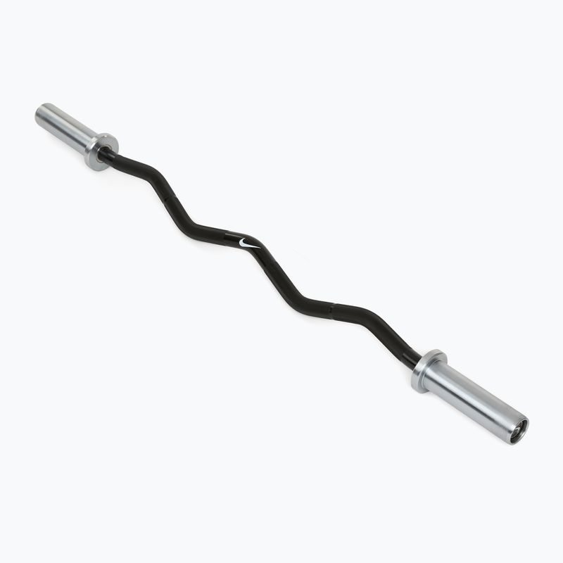 Извит лост Nike Strength Curl Bar black swoosh 2