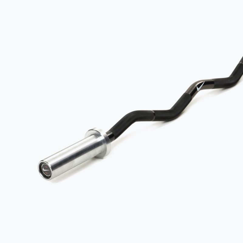 Извит лост Nike Strength Curl Bar black swoosh 7