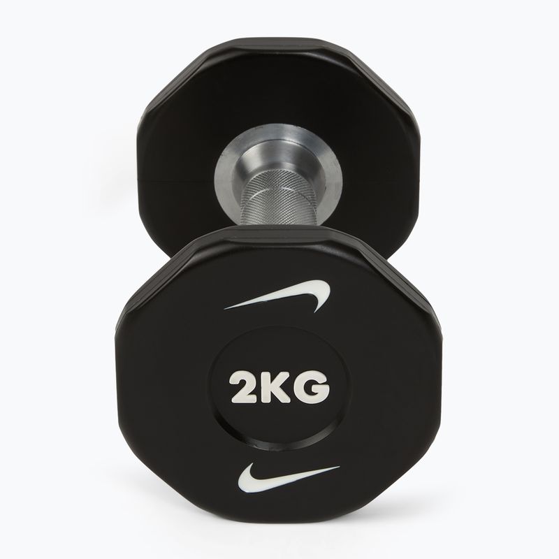 Дъмбели Nike Strength Pro Urethane Dumbbell 2 x 2 kg black/white 2