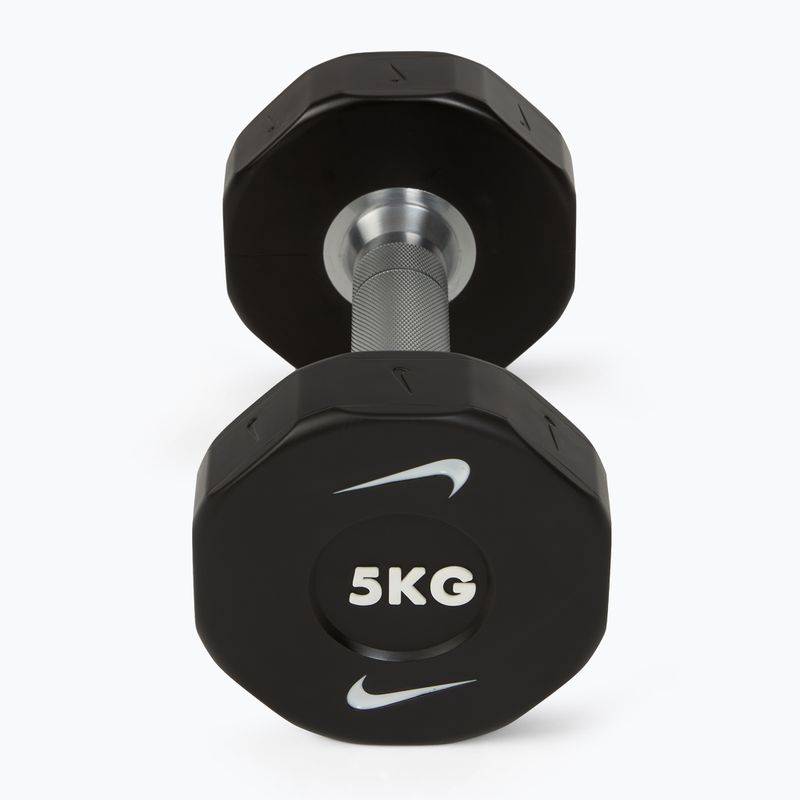 Дъмбели Nike Strength Pro Urethane Dumbbell 2 x 5 kg black/white 2