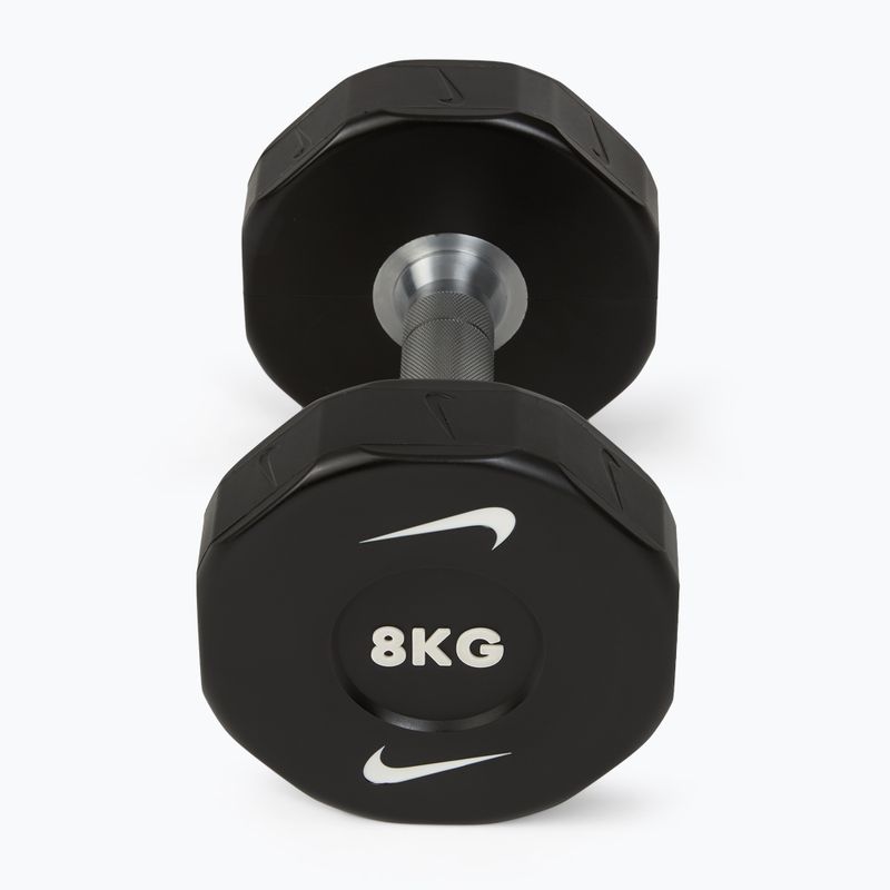 Дъмбели Nike Strength Pro Urethane Dumbbell 2 x 8 kg black/white 2