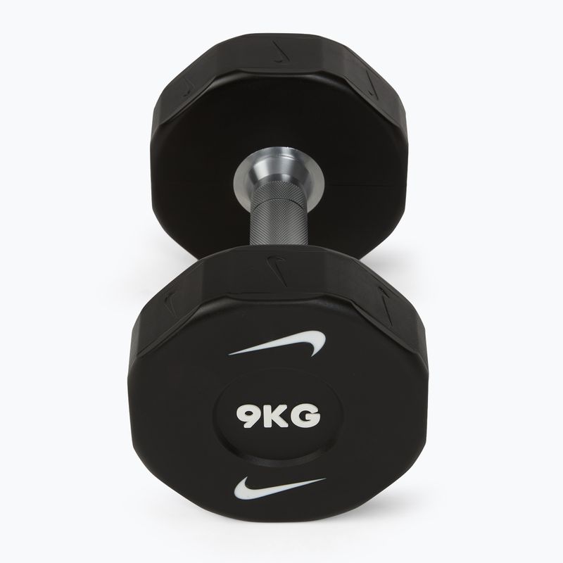 Дъмбели Nike Strength Pro Urethane Dumbbell 2 x 9 kg black/white 2