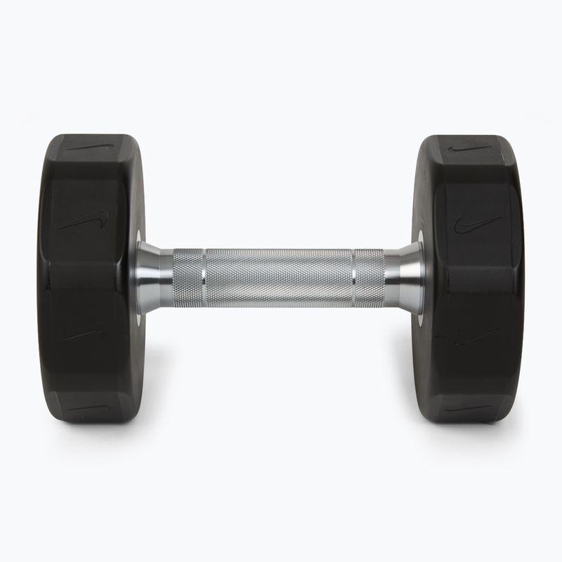 Дъмбели Nike Strength Pro Urethane Dumbbell 2 x 9 kg black/white 3