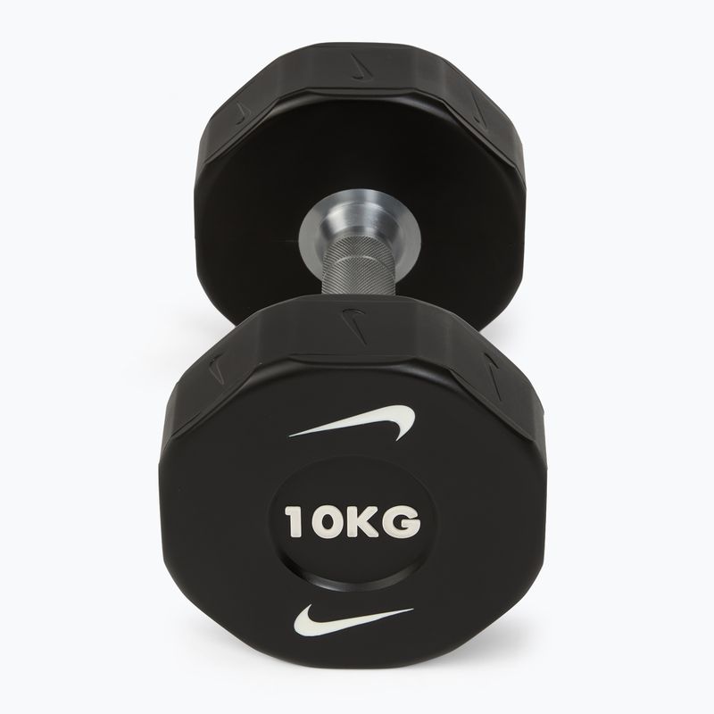 Дъмбели Nike Strength Pro Urethane Dumbbell 2 x 10 kg black/white 2