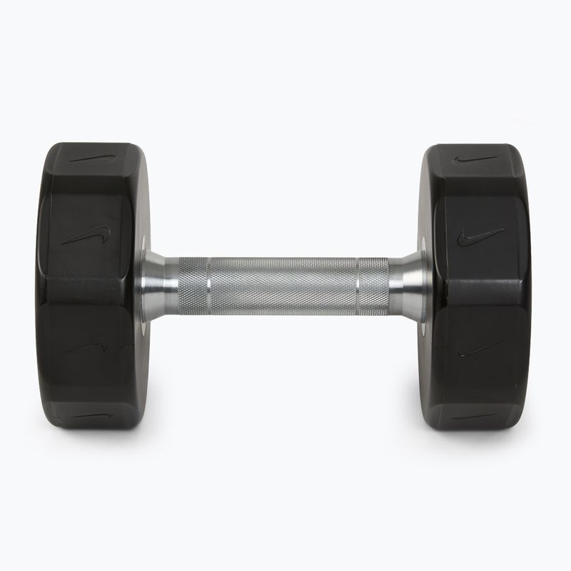 Дъмбели Nike Strength Pro Urethane Dumbbell 2 x 10 kg black/white 3