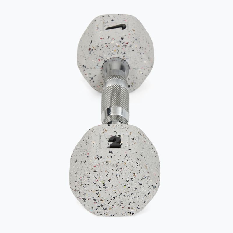 Дъмбели Nike Strength Grind Hex Dumbbell 2 x 2 kg wolf grey 2
