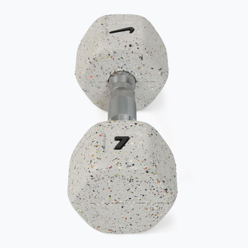 Дъмбели Nike Strength Grind Hex Dumbbell 2 x 7 kg wolf grey 2