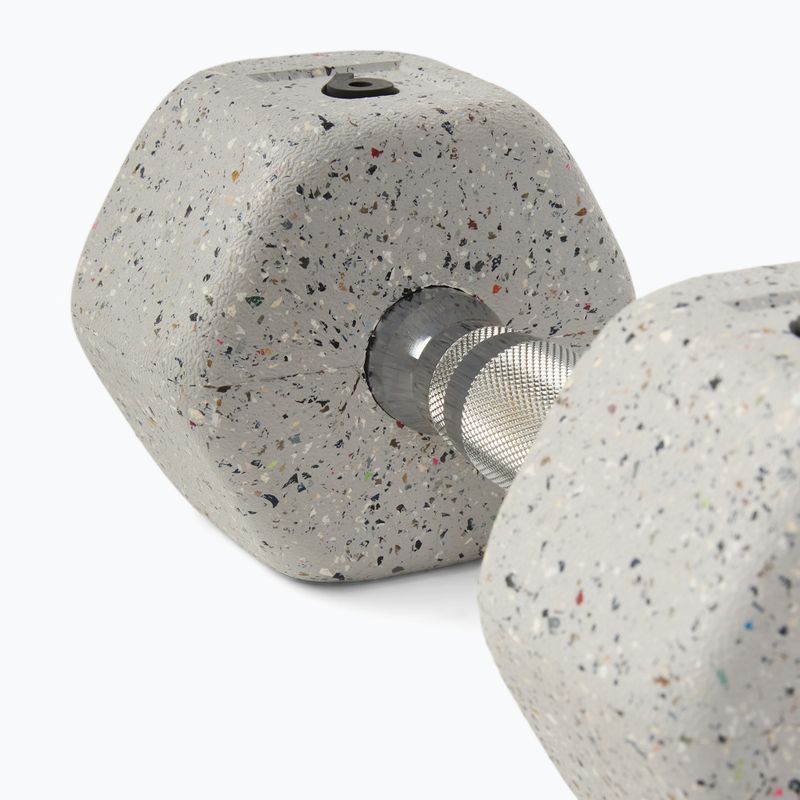 Дъмбели Nike Strength Grind Hex Dumbbell 2 x 9 kg wolf grey 4