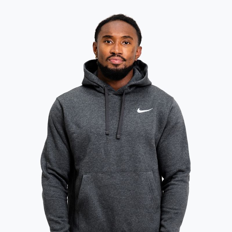 Мъжки суитшърт Nike Strength S&C Hoodie charcoal/white 4