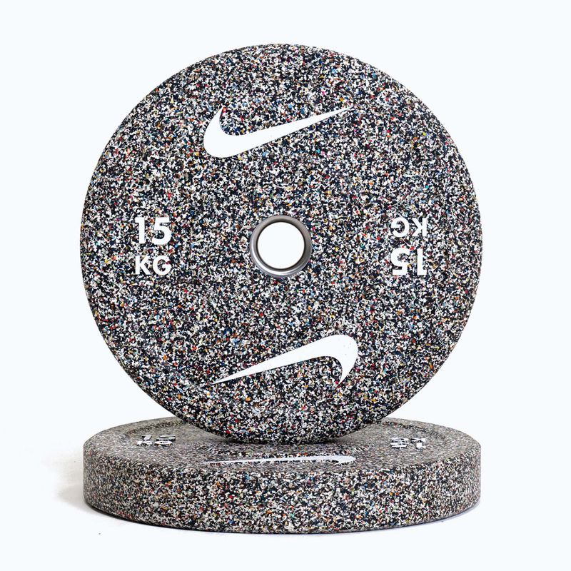 Бъмпер тежести Nike Strength Grind Bumper Plates 15 kg antracite