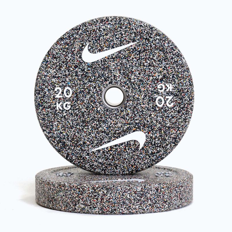 Бъмпер тежести Nike Strength Grind Bumper Plates 20 kg antracite