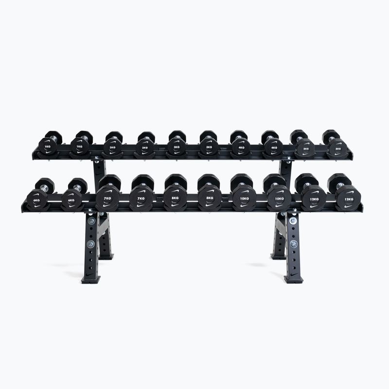 Стойка за гири Nike Strength Pro Urethane Dumbbell Rack black 2