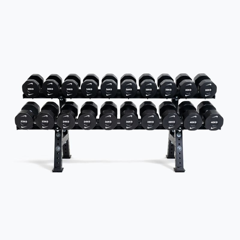 Стойка за гири Nike Strength Pro Urethane Dumbbell Rack black 3