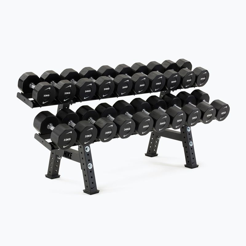 Стойка за гири Nike Strength Pro Urethane Dumbbell Rack black 4