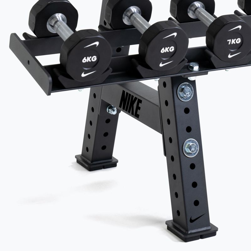 Стойка за гири Nike Strength Pro Urethane Dumbbell Rack black 6