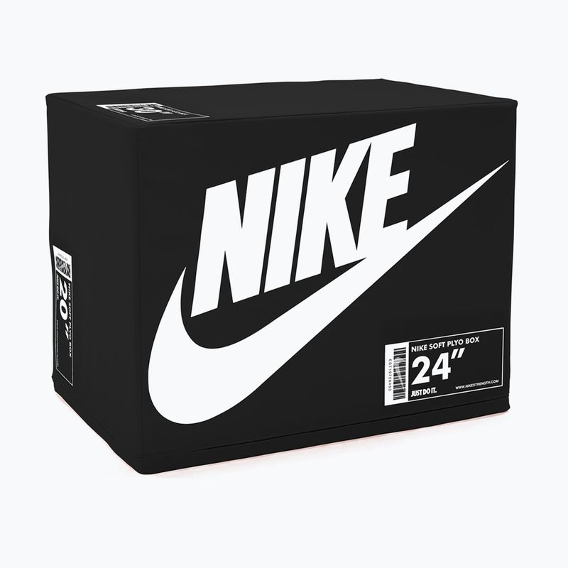 Плиометрична кутия Nike Strength Soft Plyo Box black/white 2