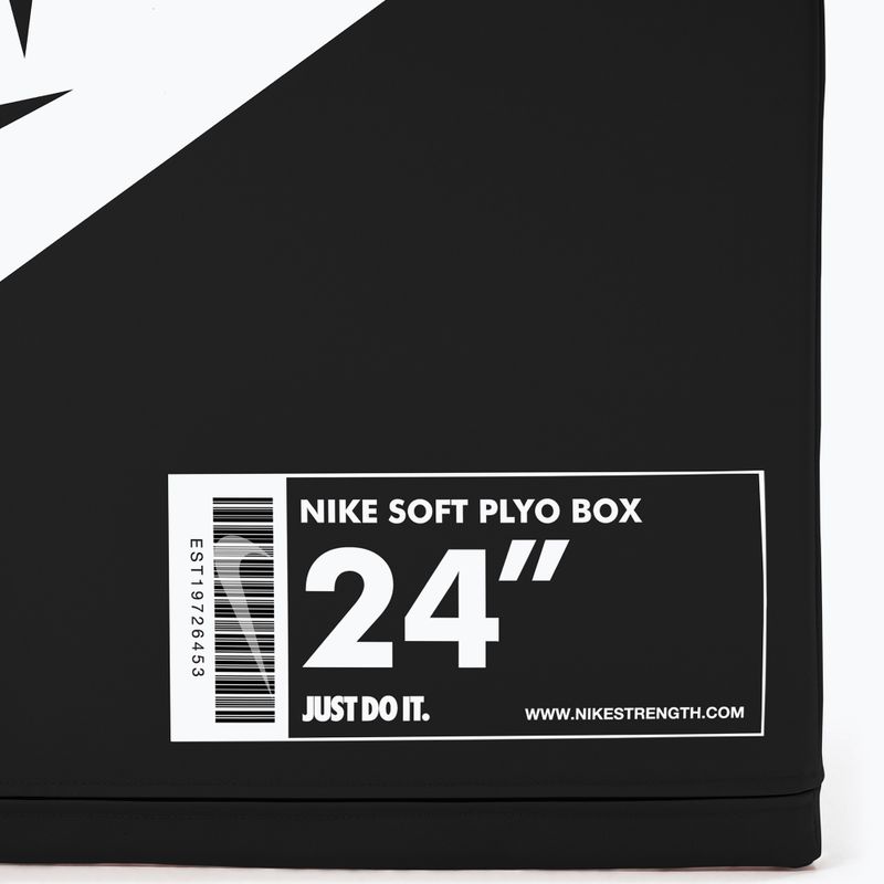 Плиометрична кутия Nike Strength Soft Plyo Box black/white 5