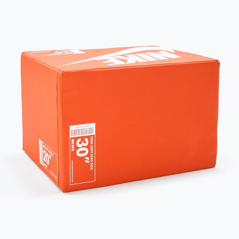 Плиометрична кутия Nike Strength Soft Plyo Box orange/white 3
