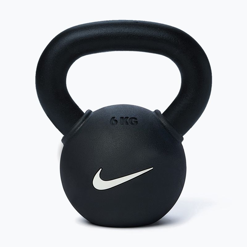 Кетълбел Nike Strength Rubber Coated 6 kg black/white