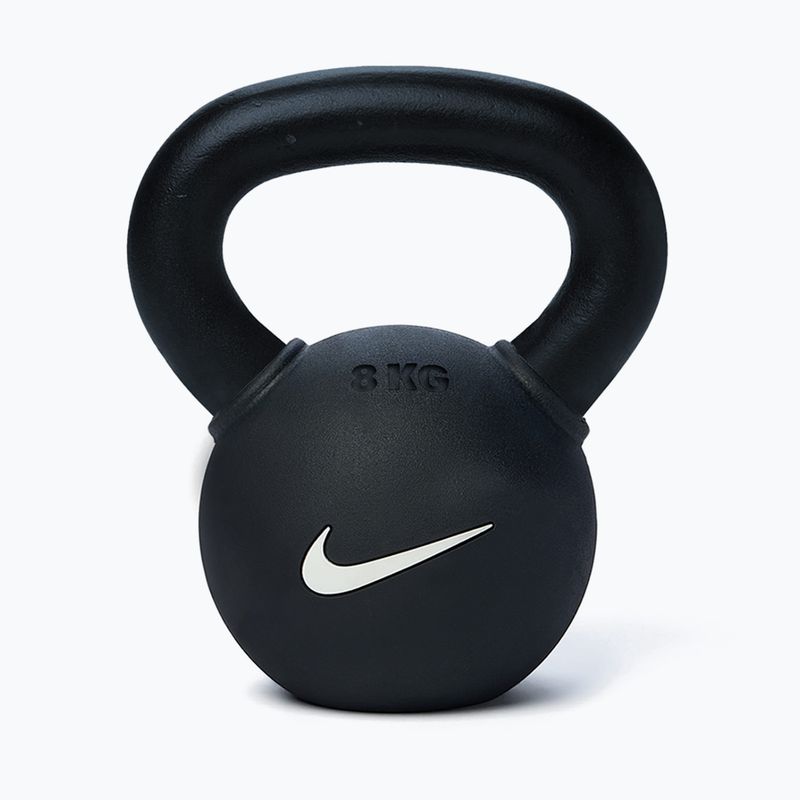 Кетълбел Nike Strength Rubber Coated 8 kg black/white