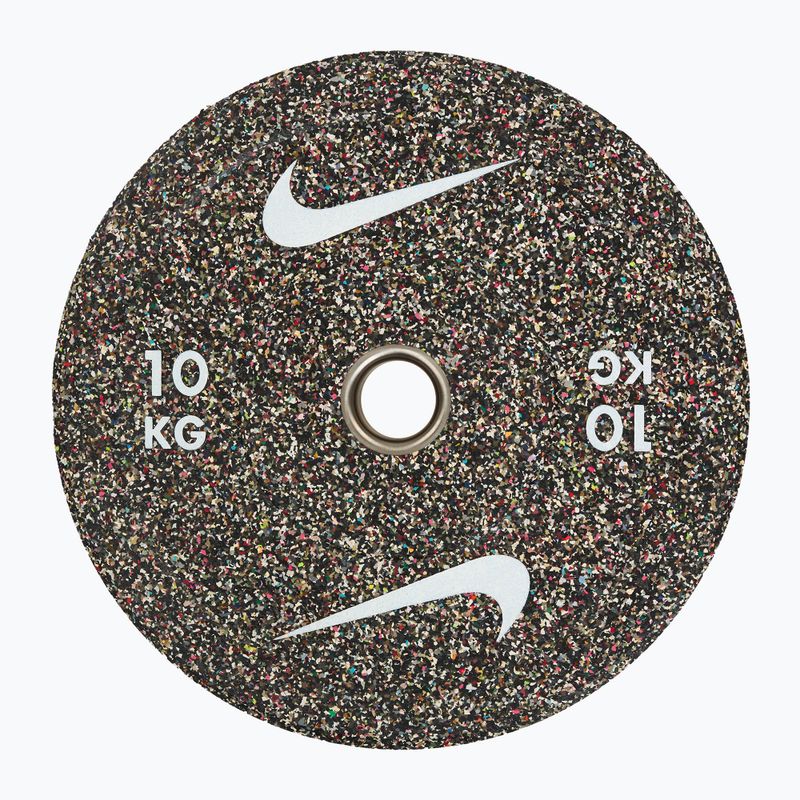 Бъмпър тежести Nike Strength Grind Bumper Plates 10 kg blackout 2