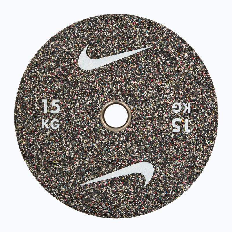 Бъмпър тежести Nike Strength Grind Bumper Plates 15 kg blackout 2