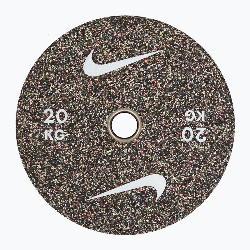 Бъмпър тежести Nike Strength Grind Bumper Plates 20 kg blackout 2