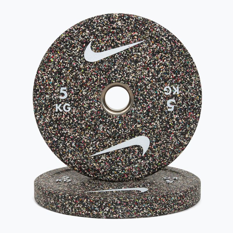 Бъмпър тежести Nike Strength Grind Bumper Plates 2 x 5 kg blackout 4
