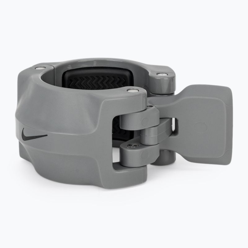 Скоби за щанги Nike Strength 2 бр. grey/black 2