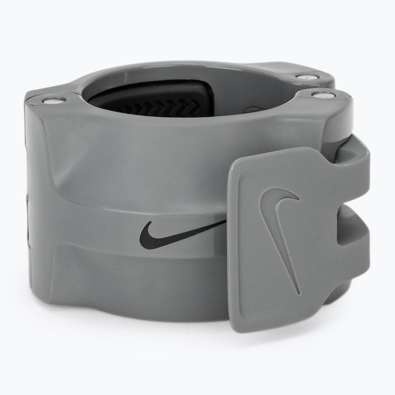 Скоби за щанги Nike Strength 2 бр. grey/black 3