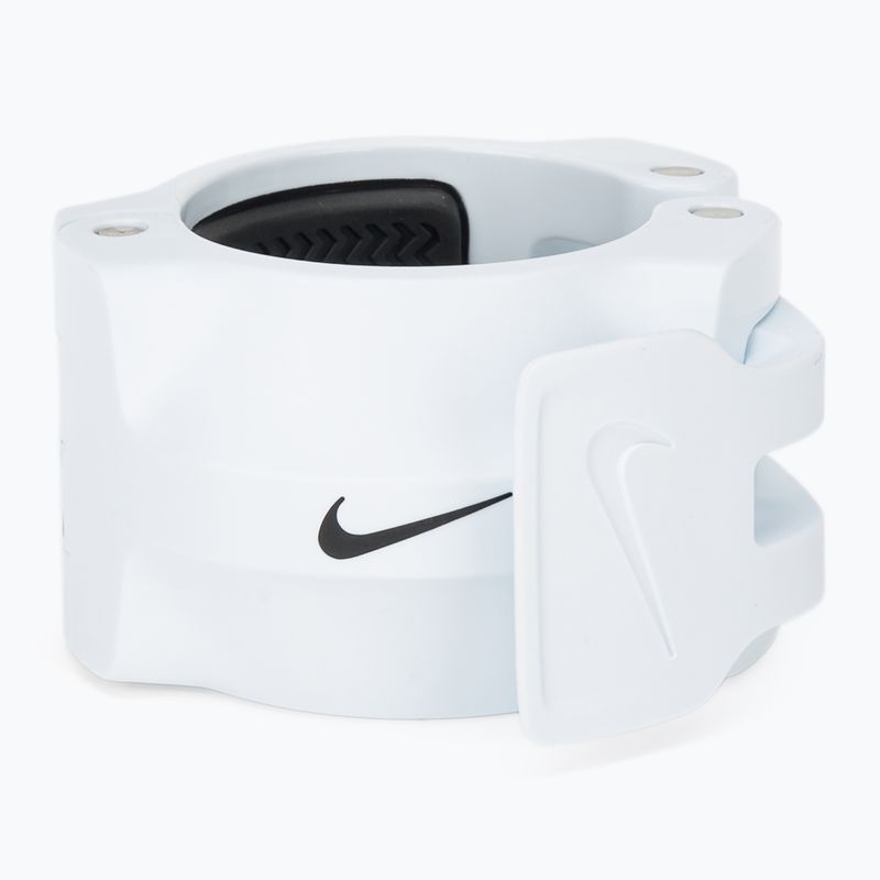 Скоби за щанги Nike Strength 2 бр. white/black 3