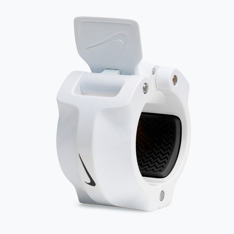 Скоби за щанги Nike Strength 2 бр. white/black 6