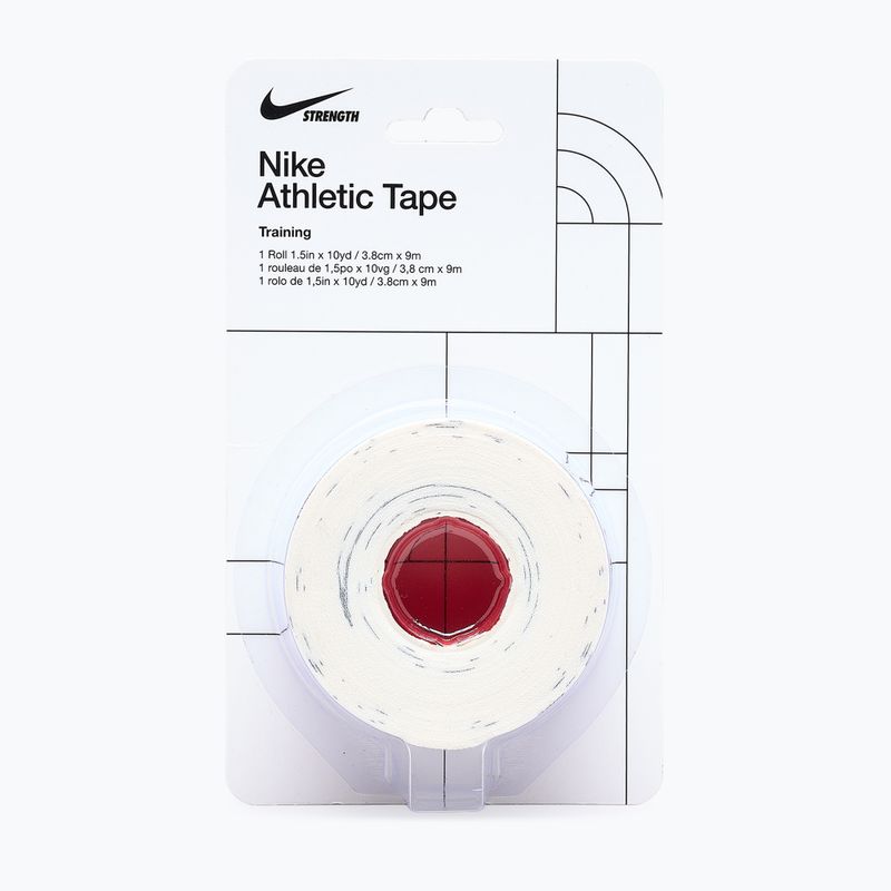 Кохезивен еластичен бинт Nike Strenght Athletic Tape white/grey 7