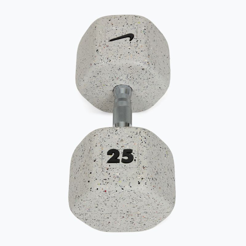Гумиран дъмбел/гира Nike Strength Grind Dumbbell 25 kg wolf grey 2