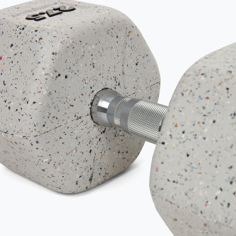 Гумиран дъмбел/гира Nike Strength Grind Dumbbell 27,5 kg wolf grey 4