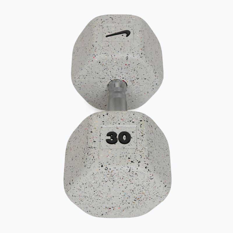 Гумиран дъмбел/гира Nike Strength Grind Dumbbell 30 kg wolf grey 2