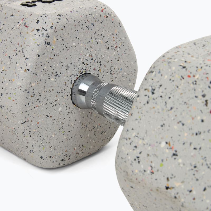 Гумиран дъмбел/гира Nike Strength Grind Dumbbell 32,5 kg wolf grey 4