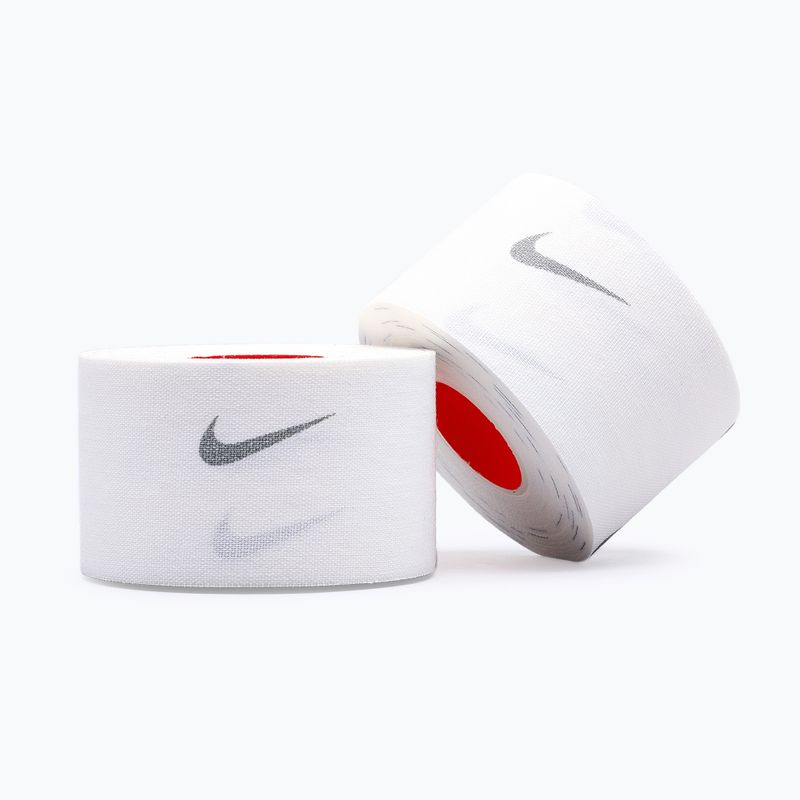 Кохезивен еластичен бинт Nike Strenght Athletic Tape white/grey 4