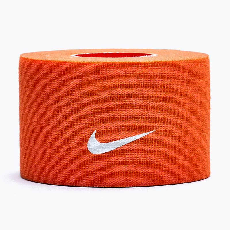 Кохезивен еластичен бинт Nike Strenght Athletic Tape orange/white 5