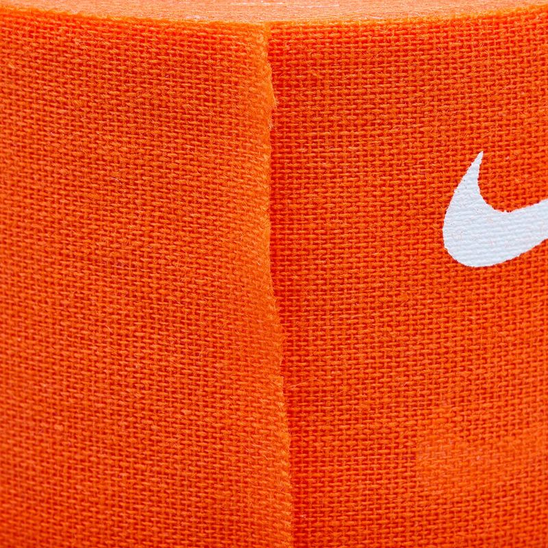 Кохезивен еластичен бинт Nike Strenght Athletic Tape orange/white 10
