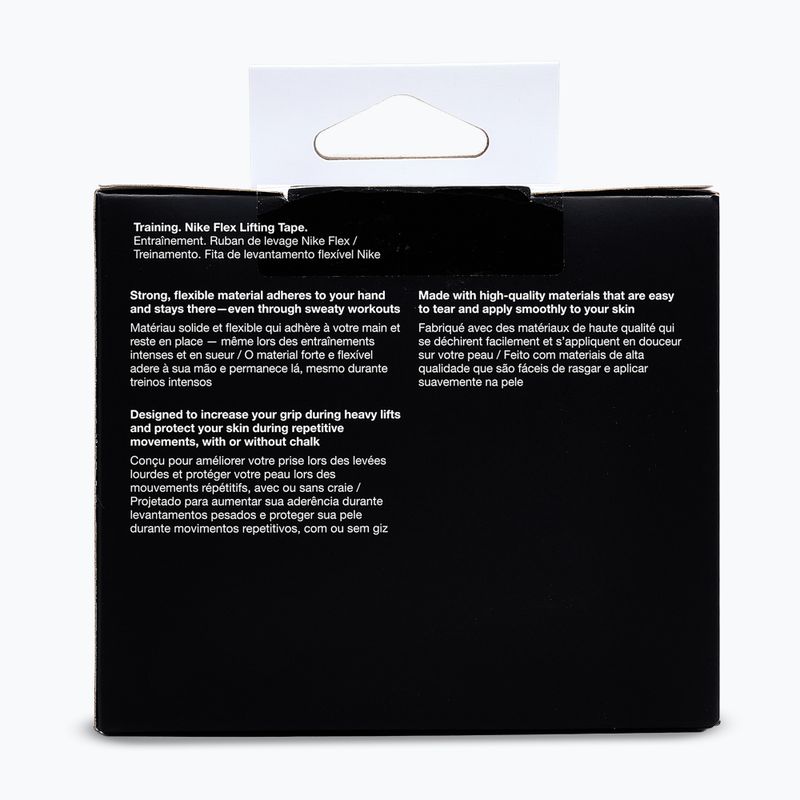 Кохезивен еластичен бинт Nike Strenght Flex Lifting Tape black/white 3