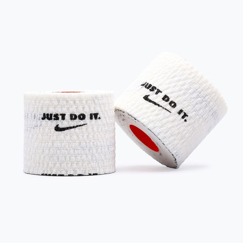 Кохезивен еластичен бинт Nike Strenght Flex Lifting Tape white/black 8