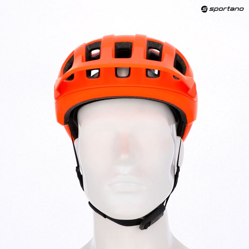 Велосипедна каска POC Cularis fluorescent orange matt/uranium black matt 6